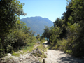 Path towards Monte San Martino - Sentiero della Pinza, view