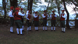 'As Below So Above', detail of the performance, Archaeological site of Monte San Martino, 28 September 2008 (photo by Luciano Stoffella)