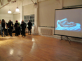 'Death Travels Backwards', dvd launch, gallery view, The Showroom, 20 November 2009