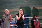 Fovea Hex, detail, Laura Sheeran, Cora Venus Lunny, Julia Kent, 16 July 2008 (photo by Luca Vezzoni)