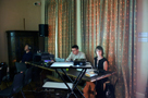 Rita Correddu, Richard Crow and Colin Potter, 20 April 2011, The Freud Museum (photo by Annalisa Sonzogni)